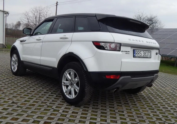 Land Rover Range Rover Evoque cena 56900 przebieg: 201000, rok produkcji 2012 z Sieradz małe 172